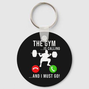 Chaveiro Academia Está Chamando Treino Fitness Musculação P