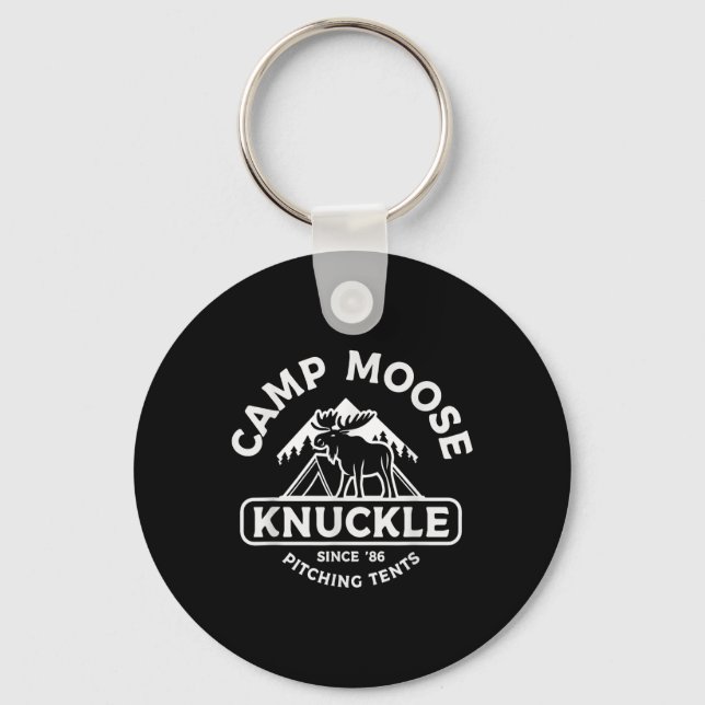 Chaveiro Acampamento Camping Camp Moose Knuckle Desde 86 Ar (Frente)