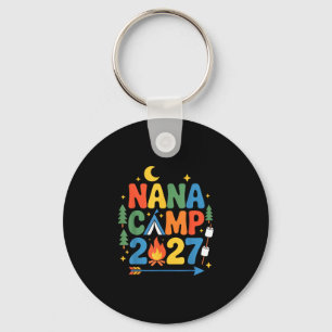 Chaveiro Acampamento da Nana 2027 férias de verão da famíli