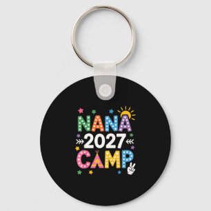Chaveiro Acampamento da Nana 2027 férias de verão da famíli