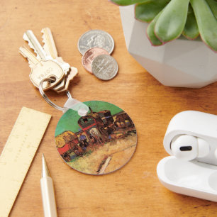 Chaveiro Acampamento de caravana dos ciganos por Vincent