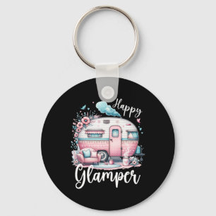 Chaveiro Acampamento de Caravana Glamour Alegre Fofo Acampa
