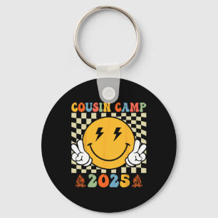 Chaveiro Acampamento de Primo Retro 2025 Férias em Família 