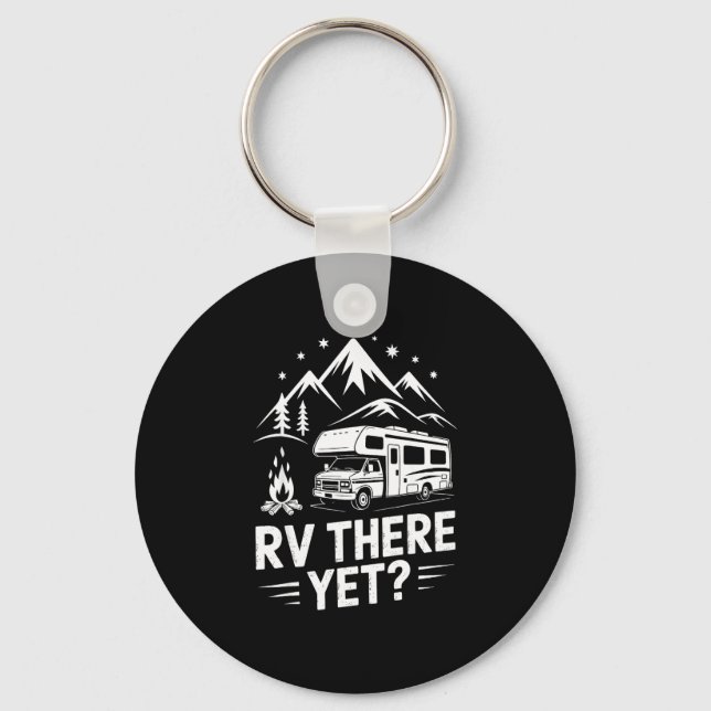 Chaveiro Acampamento de Rv trailer rv ainda não viagem de c (Frente)