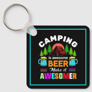 Chaveiro Acampamento é Cerveja Incrível Torna-la Mais Incrí
