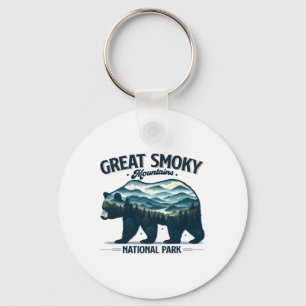 Chaveiro Acampamento Hiking Great Smoky Mountains Parque Na