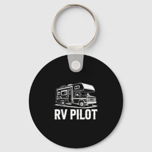 Chaveiro Acampamento Rv trailer piloto viagem aventura