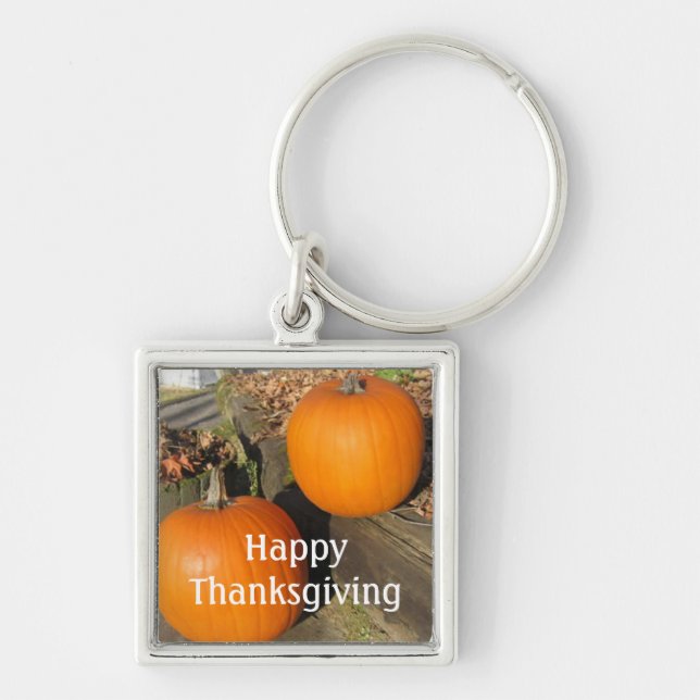 Chaveiro Ação de Graças - País Pumpkins (Frente)