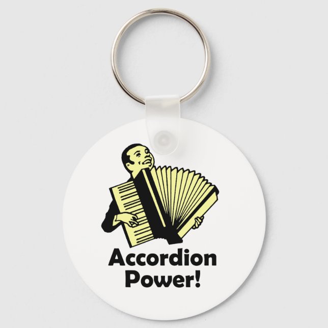 Chaveiro Accordion Power! (Frente)