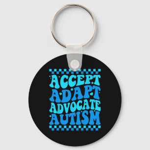 Chaveiro Aceitar Adaptar o Advocate Autismo Homens Meses de