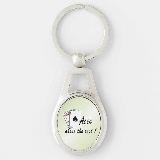 Chaveiro Aces Acima do Verde Restante (Frente)