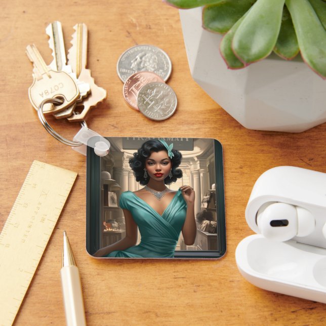 Chaveiro Acessório de Beleza Empoderada (Mesa)