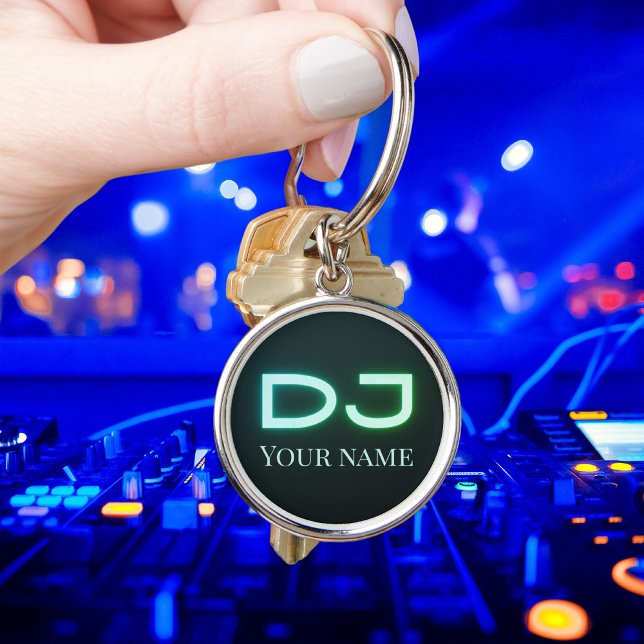 Chaveiro Acessório de música DJ personalizável (Criador carregado)
