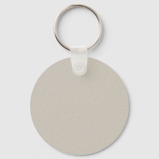 Chaveiro Acessórios de papel texturizado Beige que você pod (Frente)