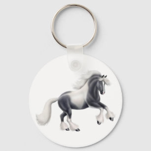 Chaveiro aciganado do cavalo da pintura