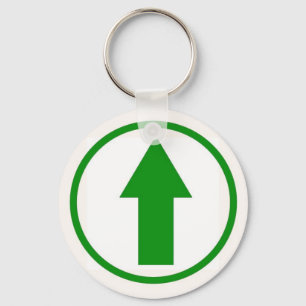 Chaveiro Acima da influência - verde