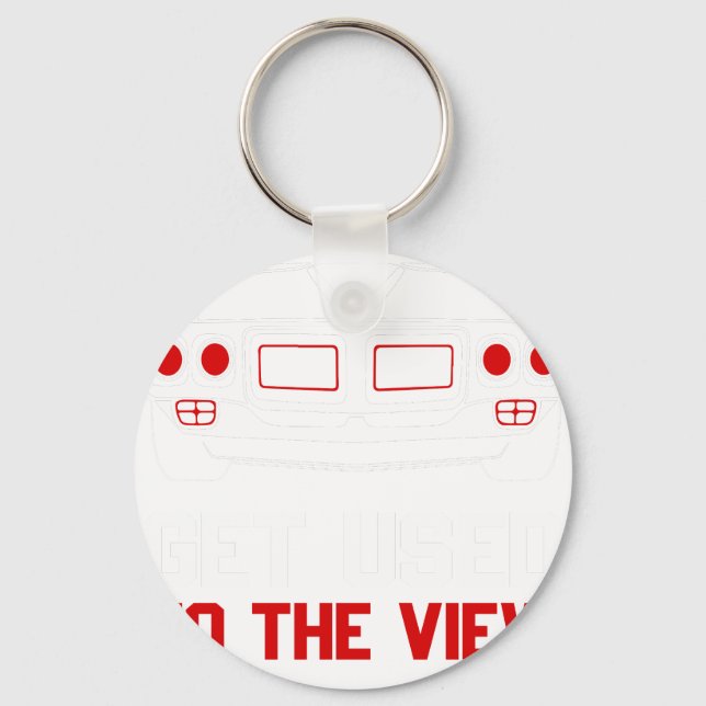 Chaveiro acostume-se com a vista firebird (Frente)