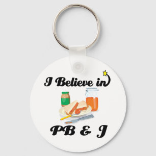 Chaveiro acredito em PB e J