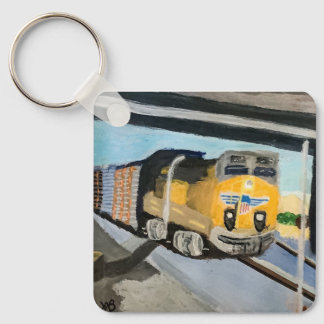 Chaveiro Acrylic Train Art Print | Scenic Indio CA Desert
