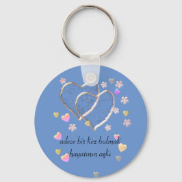 Chaveiro adece bir kez bulmak hayatının aşkı ,personalizado