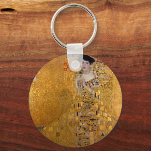 Chaveiro Adele, Lady in Dourado por Gustav Klimt, Vintage