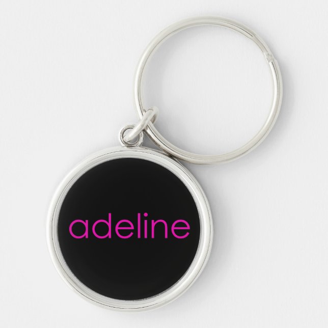 Chaveiro Adeline nome pessoal (Frente)