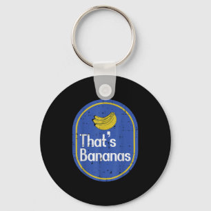 Chaveiro Adesivo de Banana Fantasia de Frutas para o Hallow