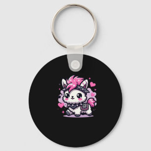Chaveiro Adesivo de Lhama de Desenho Animado2