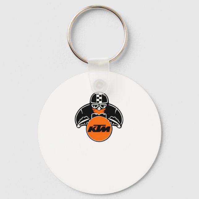 Chaveiro Adesivo do logotipo Ktm4 (Frente)