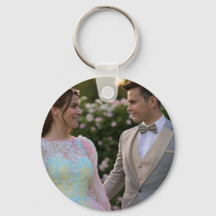 Chaveiro Adicionar Foto de Casamento Personalizar