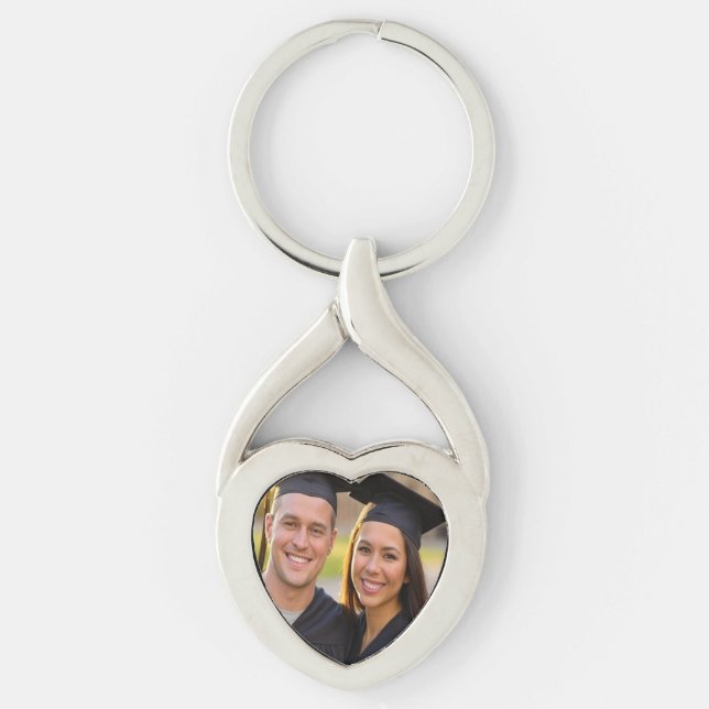 Chaveiro Adicionar Foto de Formatura Personalizar (Frente)