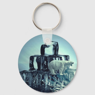 Chaveiro Adicione O Próprio SLOGAN Para Salvar O Planeta Do