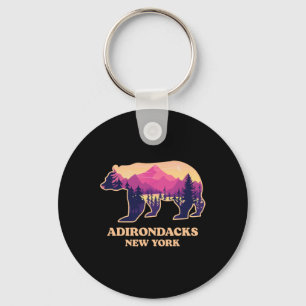 Chaveiro Adirondacks Nova York Ny Montanhas Vintage Caminha