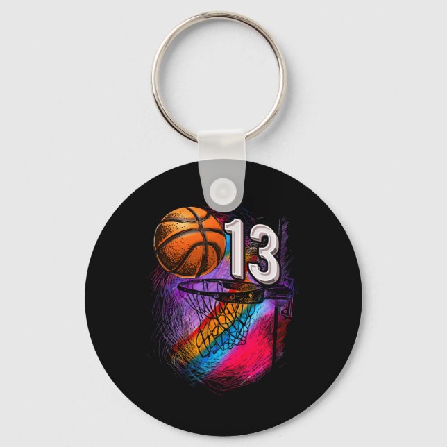 Chaveiro Adolescente Oficial de Basquete de 13 anos de idad (Frente)