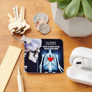 Chaveiro Adoramos a nossa técnica com raios X