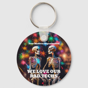 Chaveiro Adoramos Nossos Técnicos Rad com Skeletons Chaveir