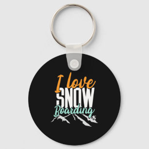 Chaveiro Adoro Barco de Neve