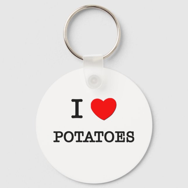 Chaveiro Adoro BATATAS ( comida ) (Frente)