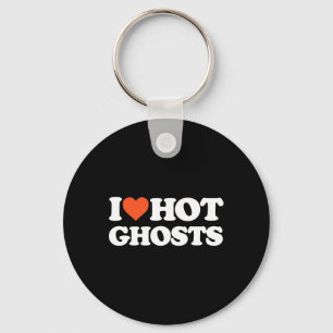 Chaveiro Adoro Fantasmas Quentes - I Heart Ghosts - Y Ghost