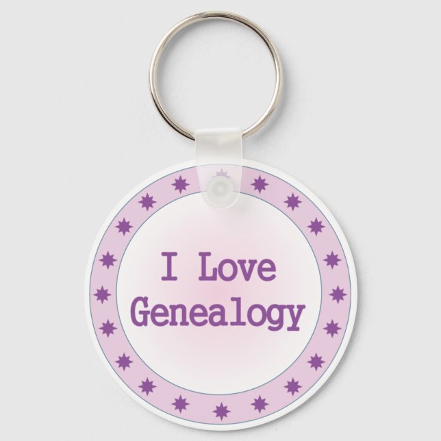 Chaveiro Adoro genealogia (Frente)