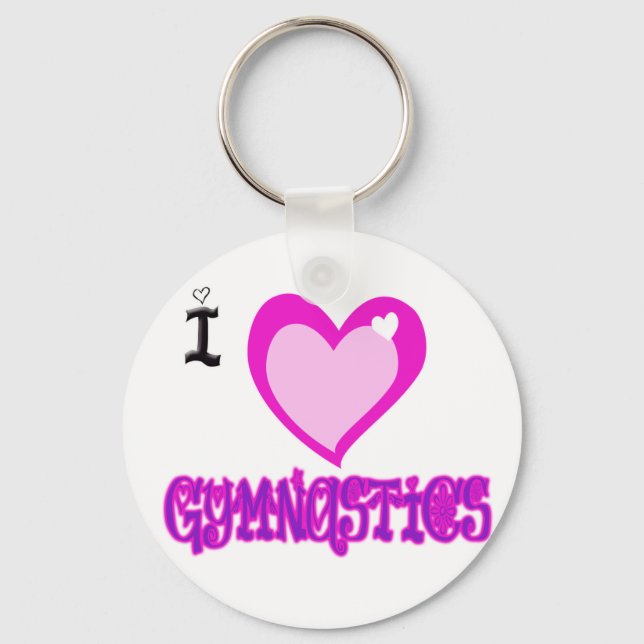 Chaveiro Adoro GYMNASTICS (Frente)