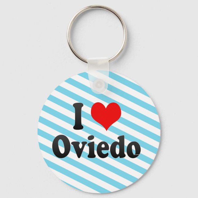 Chaveiro Adoro Oviedo, Espanha (Frente)