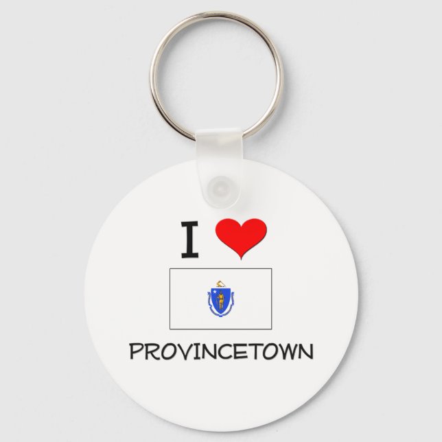 Chaveiro Adoro Provincetown Massachusetts (Frente)