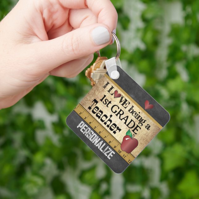 Chaveiro Adoro ser professor de 1rua (Mão)