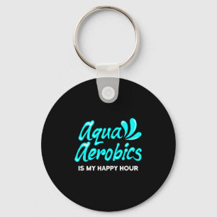 Chaveiro Aeróbios De Água Nadada Sobre Aqua Aeróbica É Meu