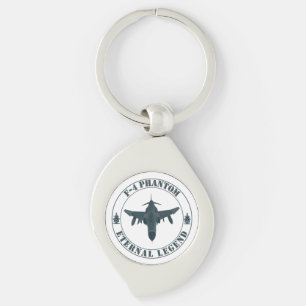 Chaveiro Aeronave de combate F-4 Phantom legendária