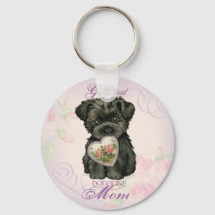 Chaveiro Affenpinscher Heart Mãe