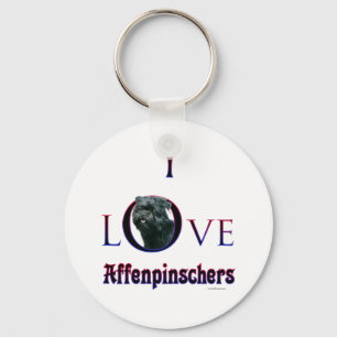 Chaveiro Affenpinscher I Love