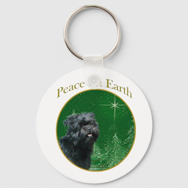 Chaveiro Affenpinscher Peace (Frente)
