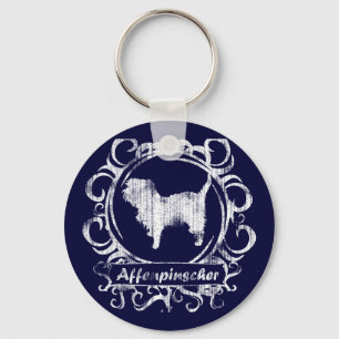 Chaveiro Affenpinscher resistido elegante
